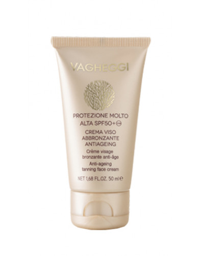 Vagheggi Anti-ageing Tanning Face Cream SPF50+, 50 ml Face cream
